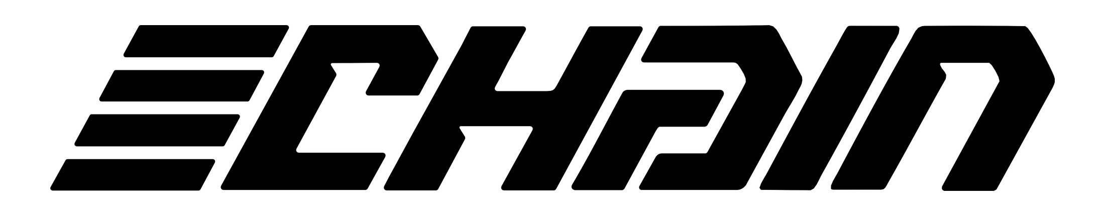 Black wordmark Chain logo